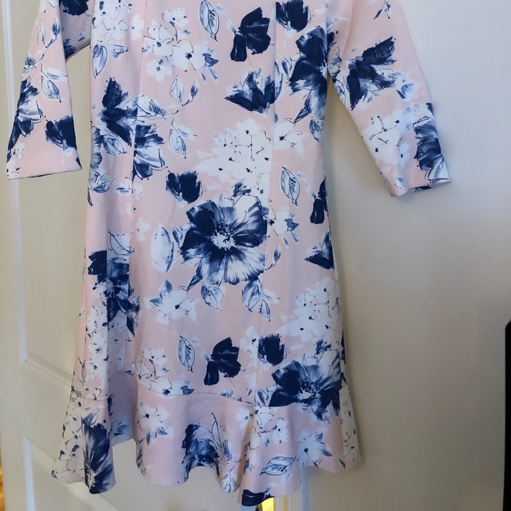 Pretty pink and blue dress